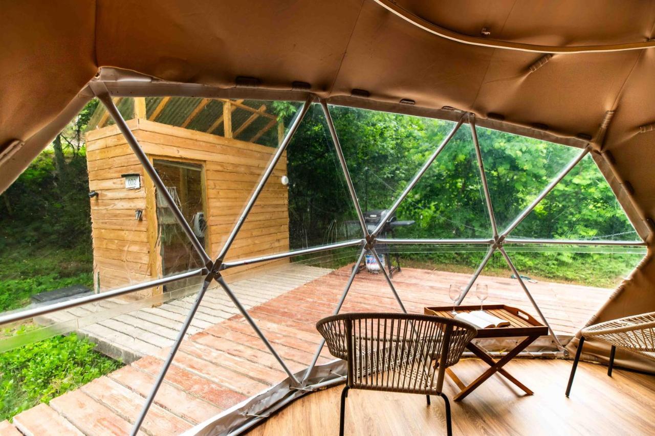 Solace Glamping 2 Сивиървил Екстериор снимка
