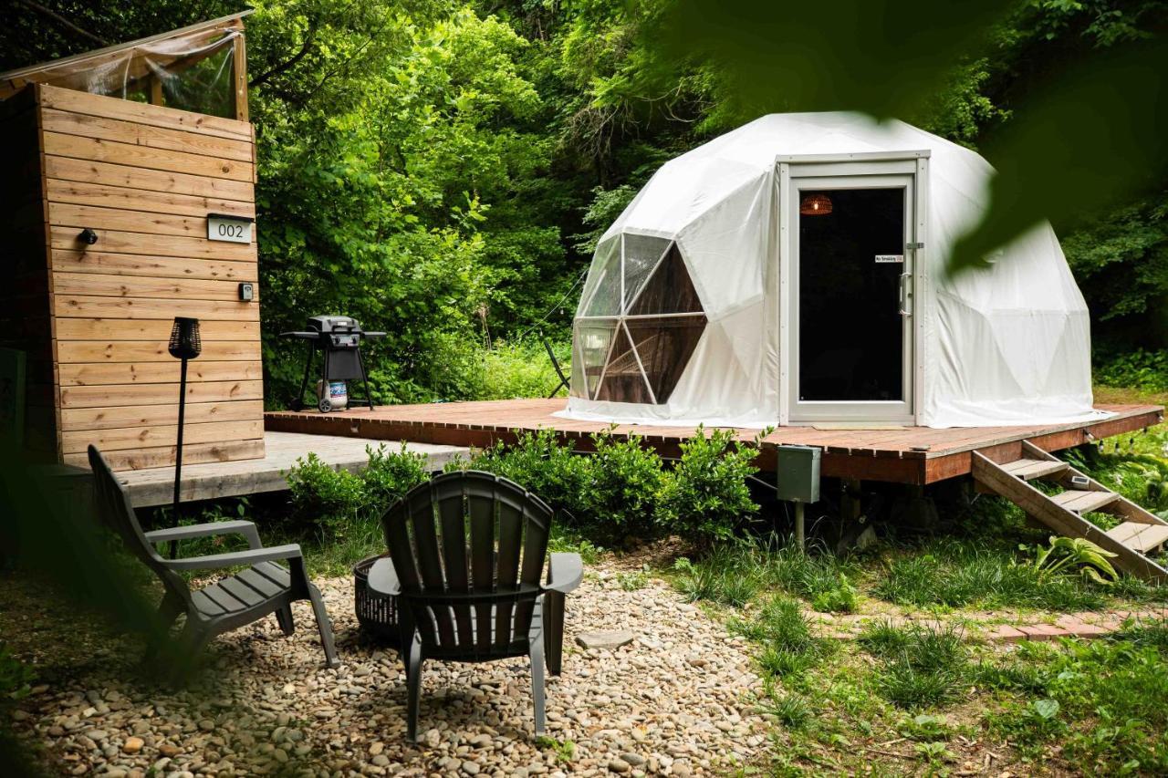 Solace Glamping 2 Сивиървил Екстериор снимка
